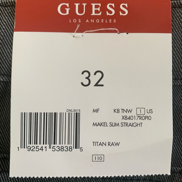 Men Guess Grey Jeans - Picture 5 of 8